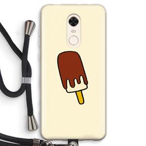 CaseCompany Frisco: Xiaomi Redmi 5 Transparant Hoesje met koord