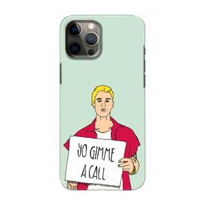CaseCompany Gimme a call: Volledig geprint iPhone 12 Pro Hoesje