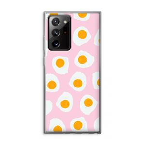 CaseCompany Dancing eggs: Samsung Galaxy Note 20 Ultra / Note 20 Ultra 5G Transparant Hoesje