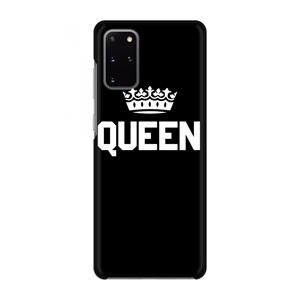 CaseCompany Queen zwart: Volledig geprint Samsung Galaxy S20 Plus Hoesje