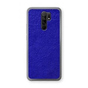 CaseCompany Majorelle Blue: Xiaomi Redmi 9 Transparant Hoesje