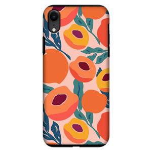 CaseCompany Perzik: iPhone XR Tough Case