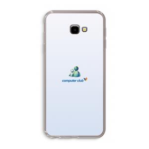 CaseCompany MSN: Samsung Galaxy J4 Plus Transparant Hoesje