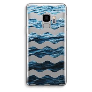 CaseCompany Oceaan: Samsung Galaxy S9 Transparant Hoesje