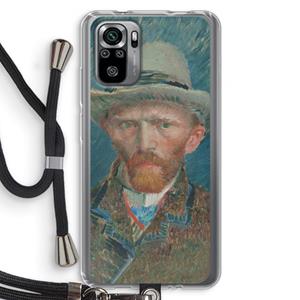 CaseCompany Van Gogh: Xiaomi Redmi Note 10S Transparant Hoesje met koord