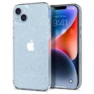 Spigen Liquid Crystal Glitter Case für das iPhone 14 - Transparent