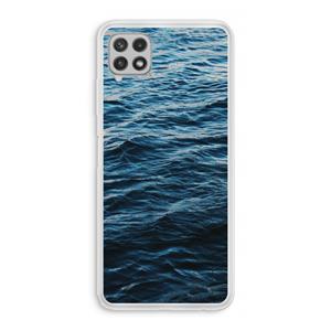 CaseCompany Oceaan: Samsung Galaxy A22 4G Transparant Hoesje
