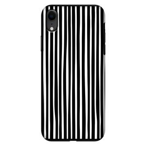 CaseCompany Stripes: iPhone XR Tough Case