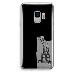 CaseCompany Musketon Painter: Samsung Galaxy S9 Transparant Hoesje