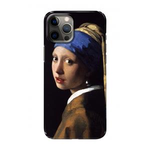 CaseCompany The Pearl Earring: Volledig geprint iPhone 12 Pro Hoesje