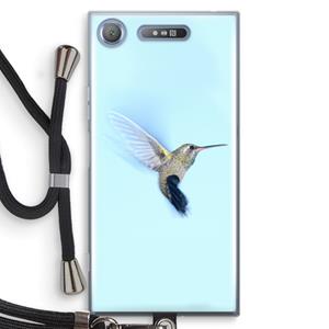 CaseCompany Kolibri: Sony Xperia XZ1 Transparant Hoesje met koord