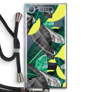 CaseCompany Fantasie jungle: Sony Xperia XZ1 Transparant Hoesje met koord