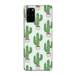 CaseCompany Cactus Lover: Volledig geprint Samsung Galaxy S20 Plus Hoesje
