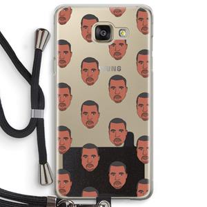 CaseCompany Kanye Call Me℃: Samsung Galaxy A5 (2016) Transparant Hoesje met koord