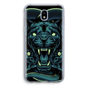 CaseCompany Cougar and Vipers: Samsung Galaxy J5 (2017) Transparant Hoesje