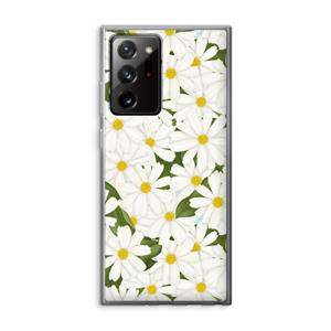 CaseCompany Summer Daisies: Samsung Galaxy Note 20 Ultra / Note 20 Ultra 5G Transparant Hoesje