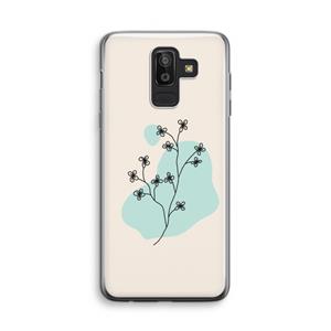 CaseCompany Love your petals: Samsung Galaxy J8 (2018) Transparant Hoesje