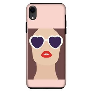 CaseCompany Red lips: iPhone XR Tough Case