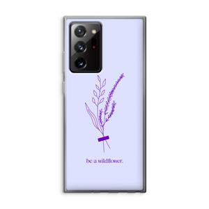 CaseCompany Be a wildflower: Samsung Galaxy Note 20 Ultra / Note 20 Ultra 5G Transparant Hoesje
