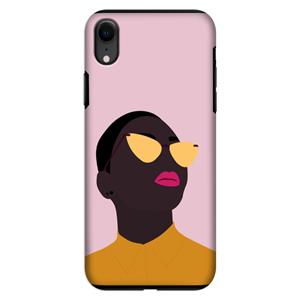 CaseCompany Yellow glasses: iPhone XR Tough Case