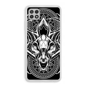 CaseCompany Oh Deer: Samsung Galaxy A22 4G Transparant Hoesje