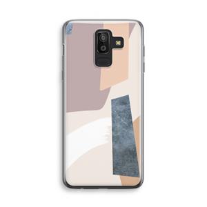 CaseCompany Luca: Samsung Galaxy J8 (2018) Transparant Hoesje