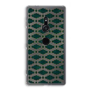 CaseCompany Moroccan tiles: Sony Xperia XZ2 Transparant Hoesje