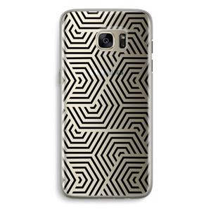 CaseCompany Magic pattern: Samsung Galaxy S7 Edge Transparant Hoesje