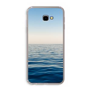 CaseCompany Water horizon: Samsung Galaxy J4 Plus Transparant Hoesje