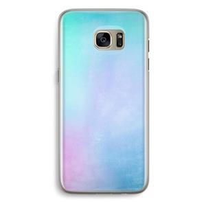 CaseCompany mist pastel: Samsung Galaxy S7 Edge Transparant Hoesje