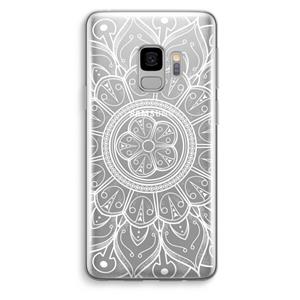 CaseCompany Roses Are Red: Samsung Galaxy S9 Transparant Hoesje