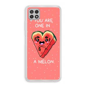 CaseCompany One In A Melon: Samsung Galaxy A22 4G Transparant Hoesje