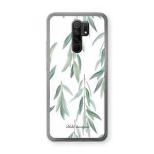 CaseCompany Branch up your life: Xiaomi Redmi 9 Transparant Hoesje