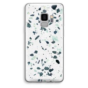 CaseCompany Terrazzo N°2: Samsung Galaxy S9 Transparant Hoesje