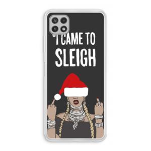 CaseCompany Came To Sleigh: Samsung Galaxy A22 4G Transparant Hoesje