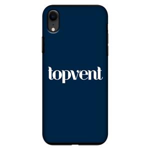 CaseCompany Topvent Navy: iPhone XR Tough Case