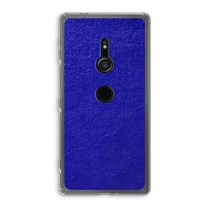 CaseCompany Majorelle Blue: Sony Xperia XZ2 Transparant Hoesje