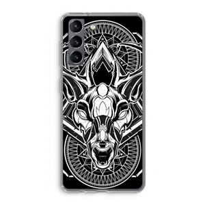 CaseCompany Oh Deer: Samsung Galaxy S21 Transparant Hoesje