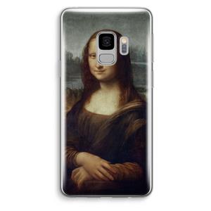 CaseCompany Mona Lisa: Samsung Galaxy S9 Transparant Hoesje