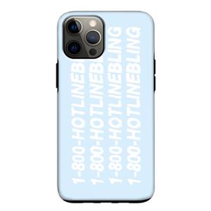 CaseCompany Hotline bling blue: iPhone 12 Tough Case