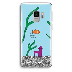CaseCompany Aquarium: Samsung Galaxy S9 Transparant Hoesje