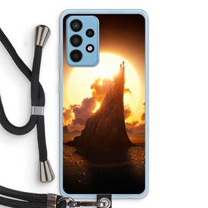CaseCompany Children of the Sun: Samsung Galaxy A52 Transparant Hoesje met koord