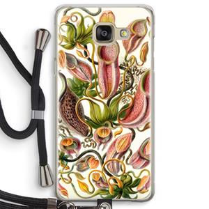CaseCompany Haeckel Nepenthaceae: Samsung Galaxy A5 (2016) Transparant Hoesje met koord