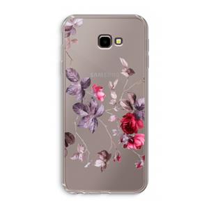 CaseCompany Mooie bloemen: Samsung Galaxy J4 Plus Transparant Hoesje