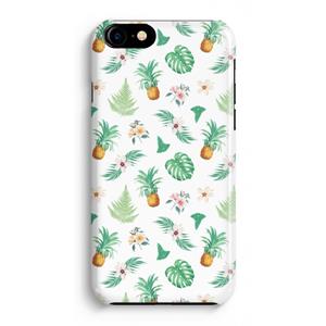 CaseCompany Ananas bladeren: iPhone 8 Volledig Geprint Hoesje