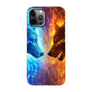 CaseCompany Fire & Ice: Volledig geprint iPhone 12 Pro Hoesje