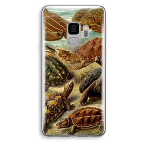 CaseCompany Haeckel Chelonia: Samsung Galaxy S9 Transparant Hoesje