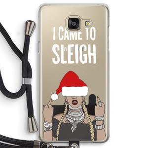 CaseCompany Came To Sleigh: Samsung Galaxy A5 (2016) Transparant Hoesje met koord