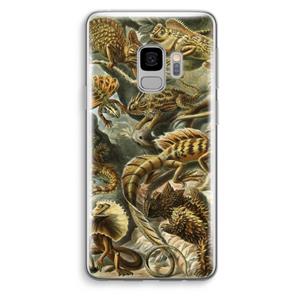 CaseCompany Haeckel Lacertilia: Samsung Galaxy S9 Transparant Hoesje