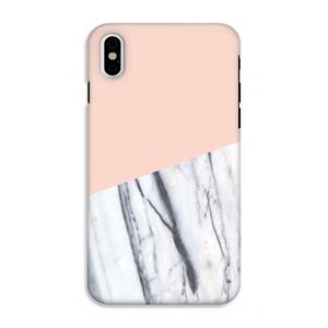 CaseCompany A touch of peach: iPhone X Tough Case